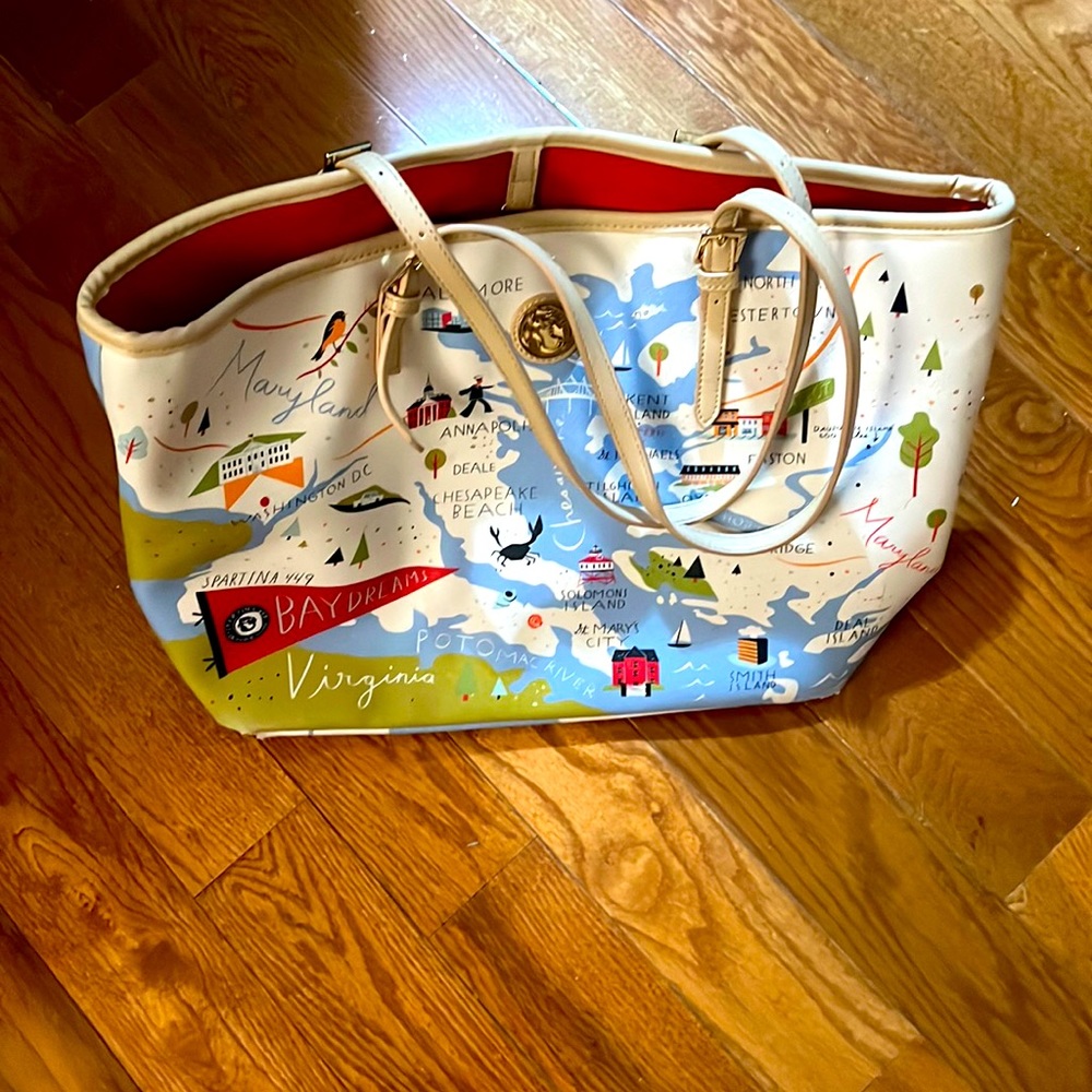 I am selling a leather Spartina small leather tote bag.